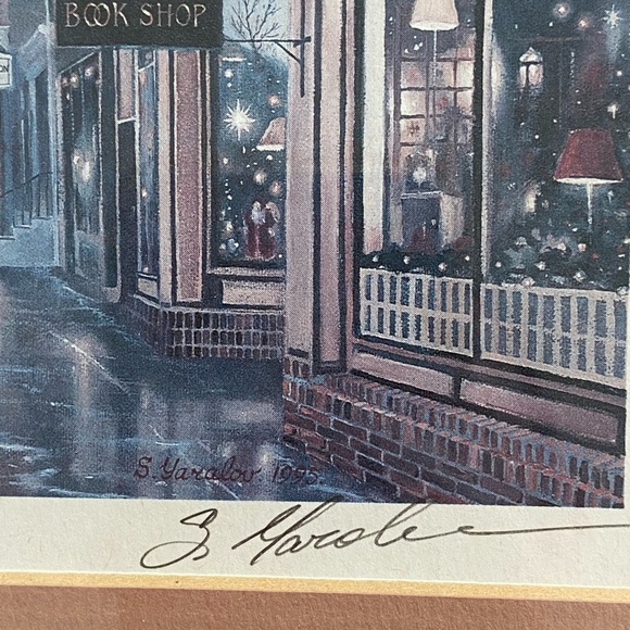 Main Street Print of Original Oil Painting by Sergei Yaralov, Signed # 249/950 - Picture 2 of 9